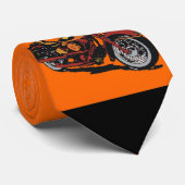 Stropdas motorfiets (Opgerold)