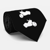 Stropdas motorfiets (Opgerold)