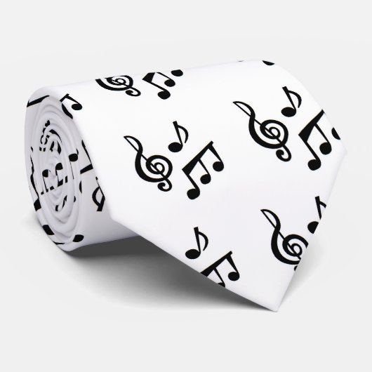 Stropdas Music Note (Opgerold)