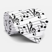 Stropdas Music Note (Opgerold)