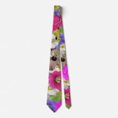 Stropdas natte petalen (Voorkant)