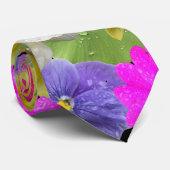 Stropdas natte petalen (Opgerold)