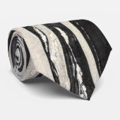 Stropdas natuurlijk steenpatroon (Opgerold)