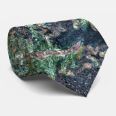 Stropdas natuurlijk steenpatroon (Opgerold)