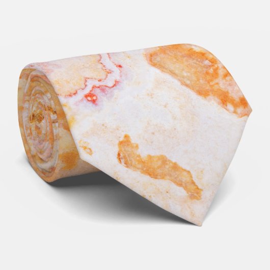 Stropdas natuurlijk steenpatroon (Opgerold)