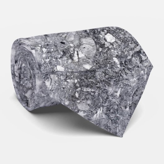Stropdas natuurlijk steenpatroon (Opgerold)