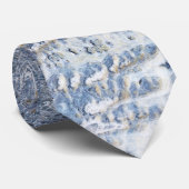 Stropdas natuurlijk steenpatroon (Opgerold)