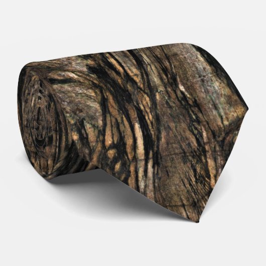 Stropdas natuurlijk steenpatroon (Opgerold)