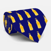 Stropdas Navy Beer (Opgerold)