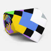 Stropdas Neon Diamonds (Opgerold)