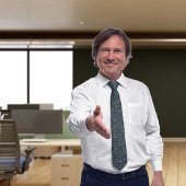 Stropdas Neuroart Glas in lood