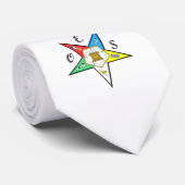 Stropdas OES-hoofdstuk (Opgerold)