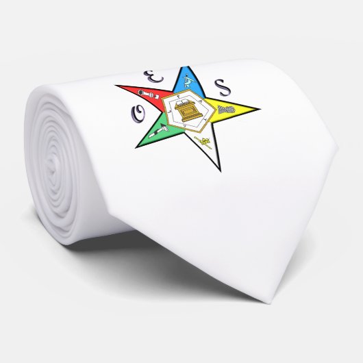 Stropdas OES-hoofdstuk (Opgerold)