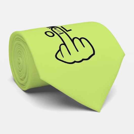 Stropdas olievlek (Opgerold)