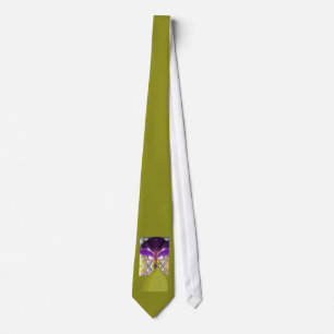Stropdas Olive Iris