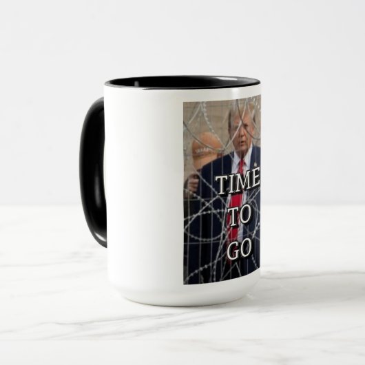 Stropdas om te gaan mok (Voorkant links)