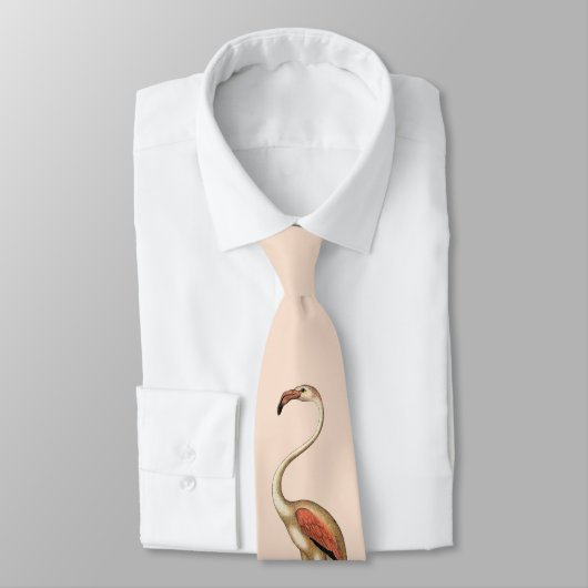 STROPDAS ONE OP Flamingo Park Taupe Stropdas (Gebonden)