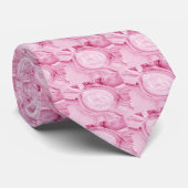 Stropdas op het strand - Roze (Opgerold)