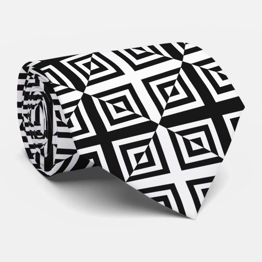 stropdas optische diamanten (Opgerold)