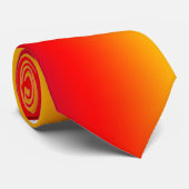 Stropdas, Oranje en geel, FUN Stropdas (Opgerold)