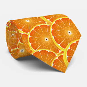 Stropdas Oranje plakken