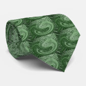 Stropdas orkaan - Emerald (Opgerold)