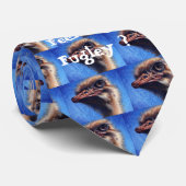 Stropdas Ostrich (Opgerold)