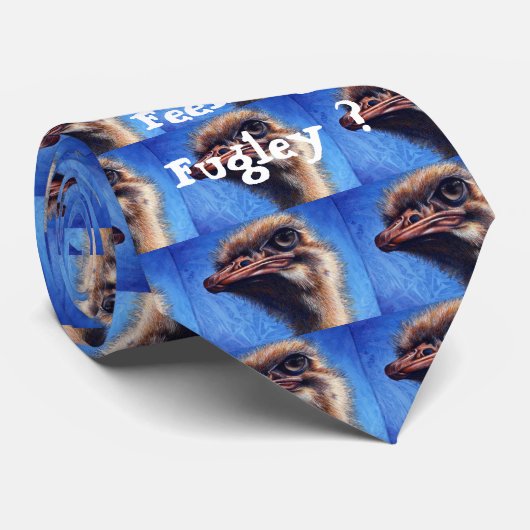 Stropdas Ostrich (Opgerold)