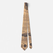 Stropdas oude pagina's voor kranten (Voorkant)