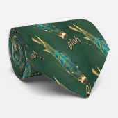 Stropdas over vispraatjes (Opgerold)