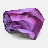 stropdas Paars Roos (Opgerold)