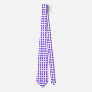 Stropdas Paarse Polka Dots