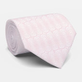 Stropdas paddenstoel - Roze (Opgerold)