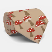 Stropdas paddenstoelen (Opgerold)