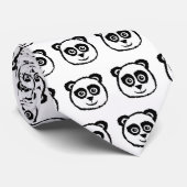 Stropdas Panda (Opgerold)