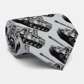 Stropdas pantertank (Opgerold)