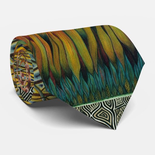 stropdas "Passion" mannen Giraffe (Opgerold)