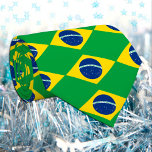 Stropdas Patriottisch Brazilië, mode Braziliaanse<br><div class="desc">Stropdas: Patriottische Braziliaanse vlag mode en Braziliaans bedrijfsontwerp - liefde voor mijn land,  kantoor,  reizen,  nationale patriotten / sportfans</div>