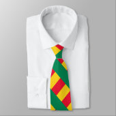 Stropdas Patriottische Benin-vlag (Gebonden)