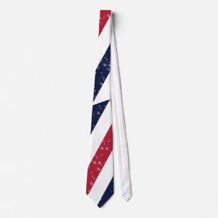 Stropdas "Patriottische Streep Rood Wit Blauw USA 