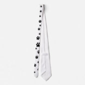 Stropdas Paw Print (Achterkant)