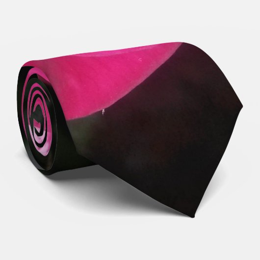 stropdas "Peppermint Roos" (Opgerold)