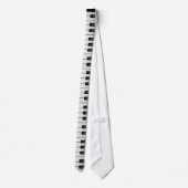 Stropdas Piano Keys (Achterkant)
