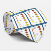 Stropdas Pijnschaal (Opgerold)