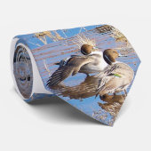 Stropdas Pintail Ducks (Opgerold)