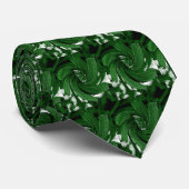 Stropdas Pinwheels - Groen (Opgerold)