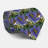 Stropdas Pinwheels - Tuin (Opgerold)