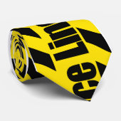 Stropdas politie (Opgerold)