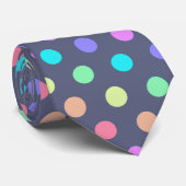 Stropdas Polka Dots (Opgerold)