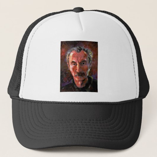 Stropdas "Popi" - olie Trucker Pet (Voorkant)